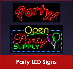 Party LED Signs