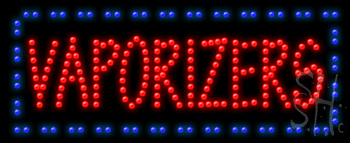 Red and Blue Vaporizers Animated LED Sign