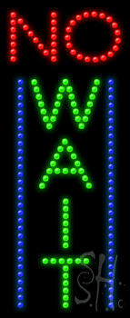 Vertical No Wait Animated LED Sign