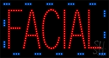 Border Facial Animated LED Sign