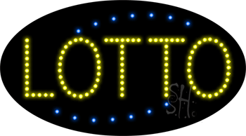 Deco Style Lotto Animated LED Sign