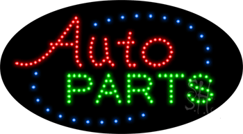 Auto Parts Animated LED Sign