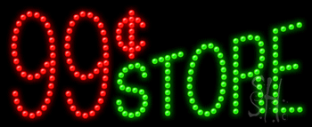 99 Store Animated LED Sign