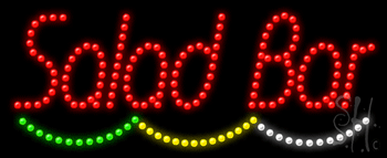 Salad Bar Animated LED Sign