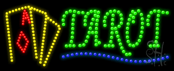 Green Tarot Animated LED Sign