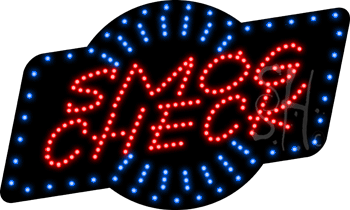 Smog Check Animated LED Sign