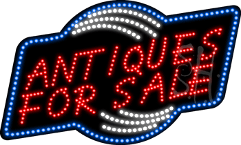 Antiques For Sale Animated LED Sign