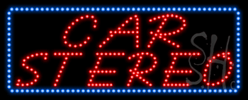 Car Stereo Animated LED Sign