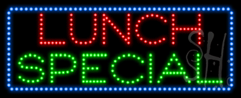 Lunch Special Animated LED Sign