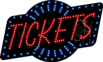 Red Tickets Animated LED Sign