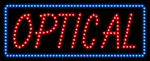 Blue Border Optical Animated LED Sign