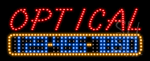 Optical with Phone Number Animated LED Sign